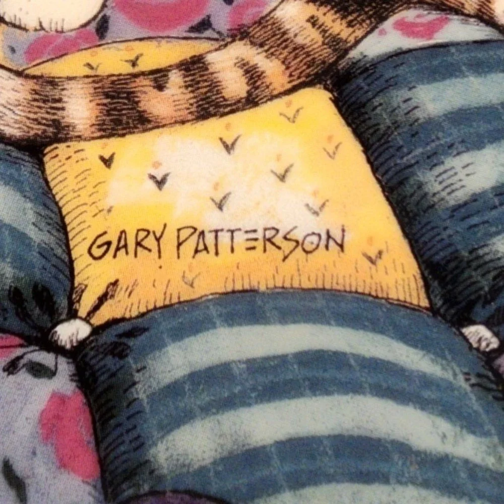 Danbury Mint Gary Patterson Cat Nap Collector Plate Comical Cats 1992 B9598